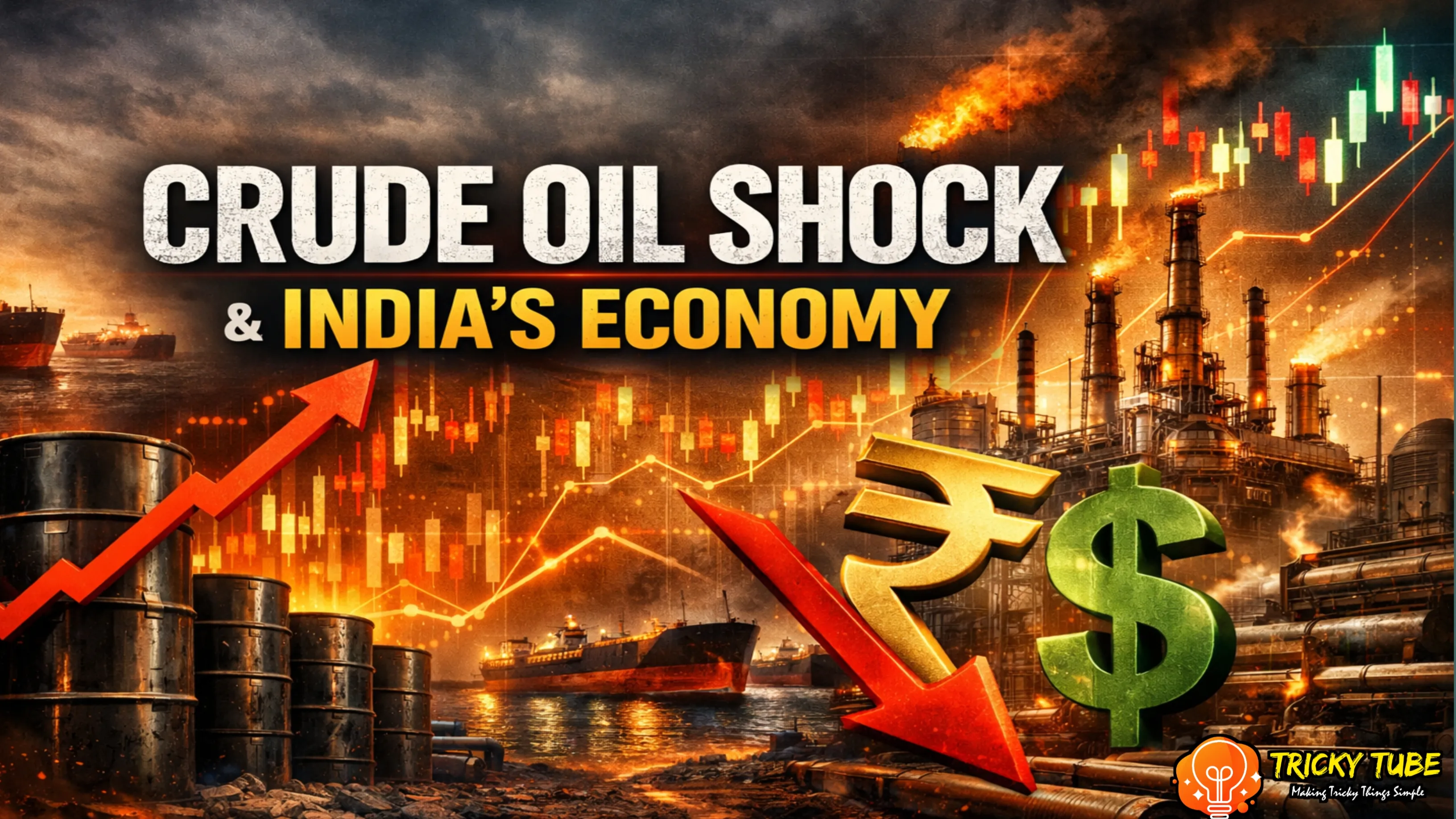 Crude Oil Shock: How a Sudden Surge Above $110 Could Hit India’s ...
