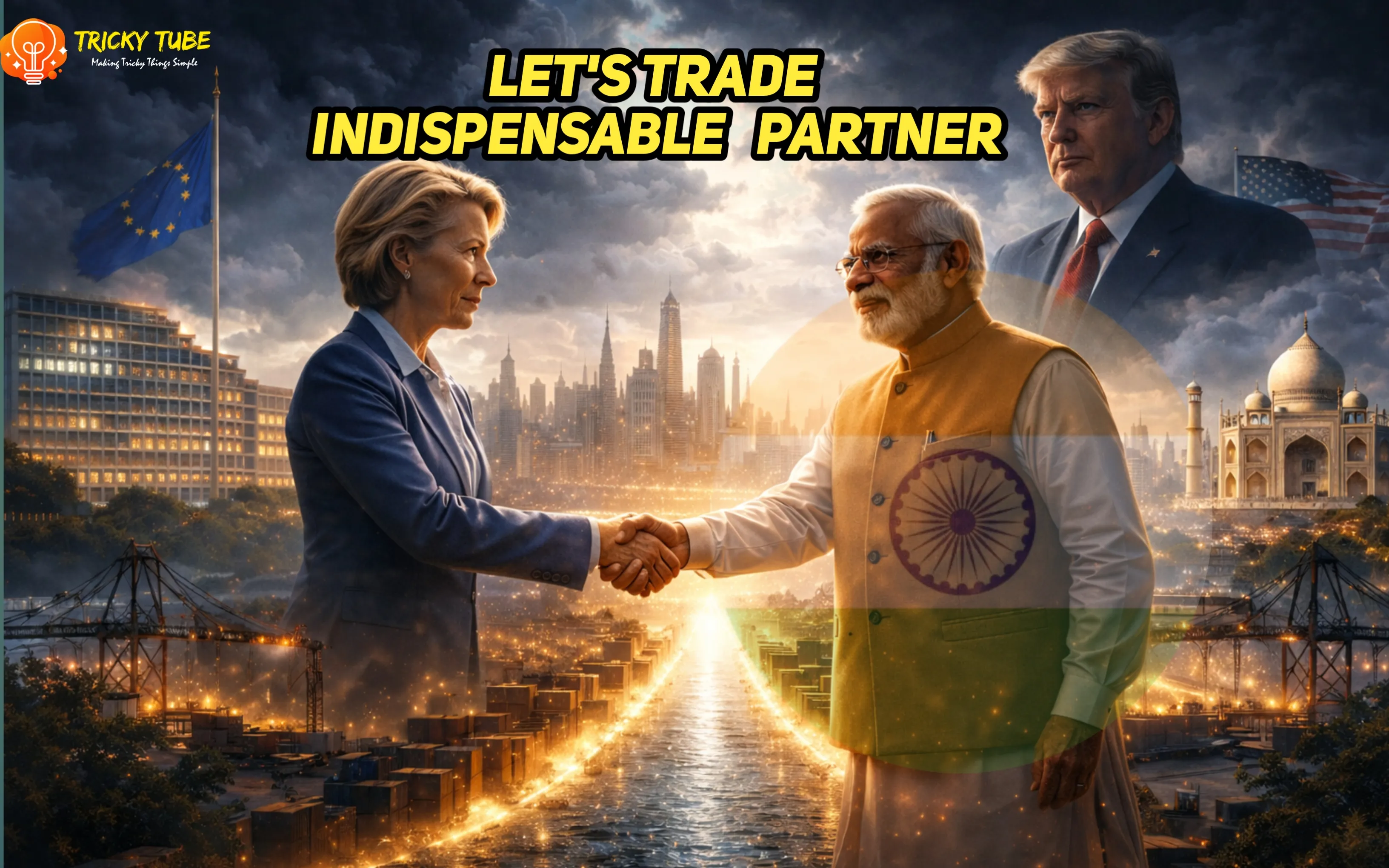 When Allies Drift Apart: How Trump’s America Pushed Europe Closer to India as INDISPENSABLE PARTNER