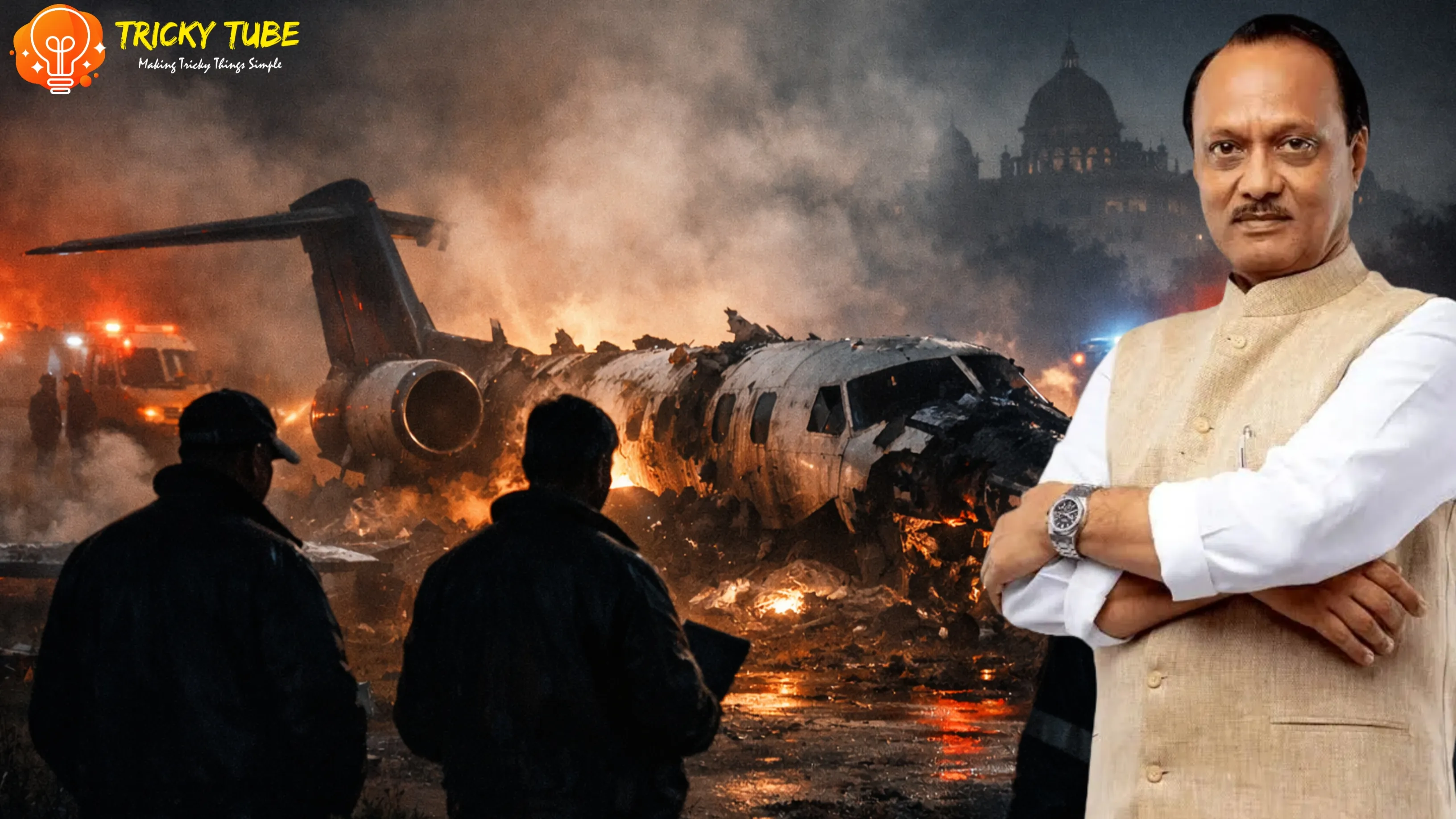 Baramati Plane Crash: Ajit pawar and four others lost their life,bad day for maharashtra