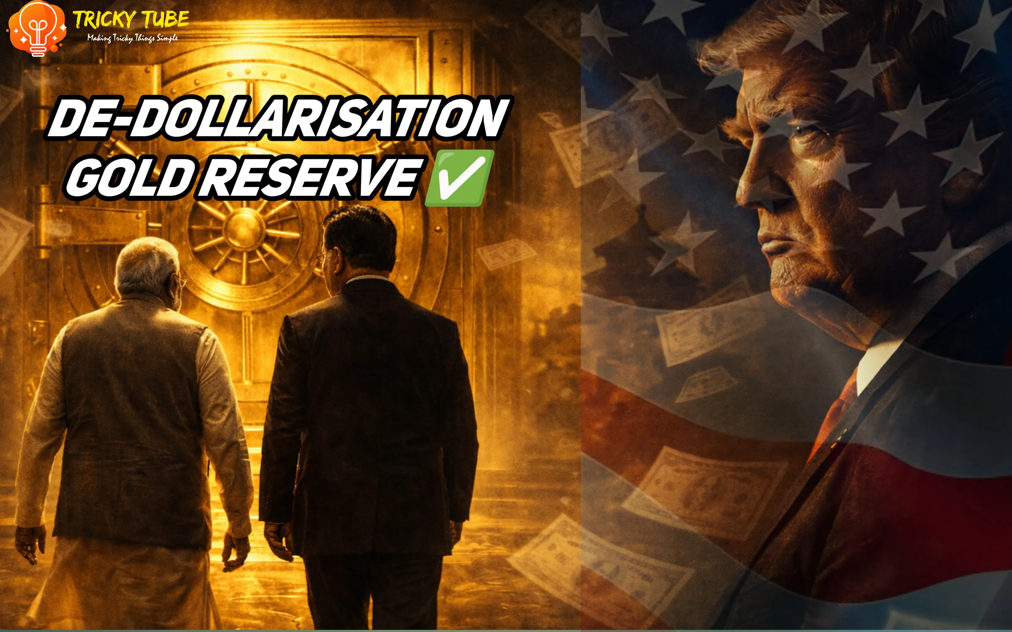 De-Dollarisation, Is the World Quietly Moving Away from the Dollar? India, China, and the New Gold Rush