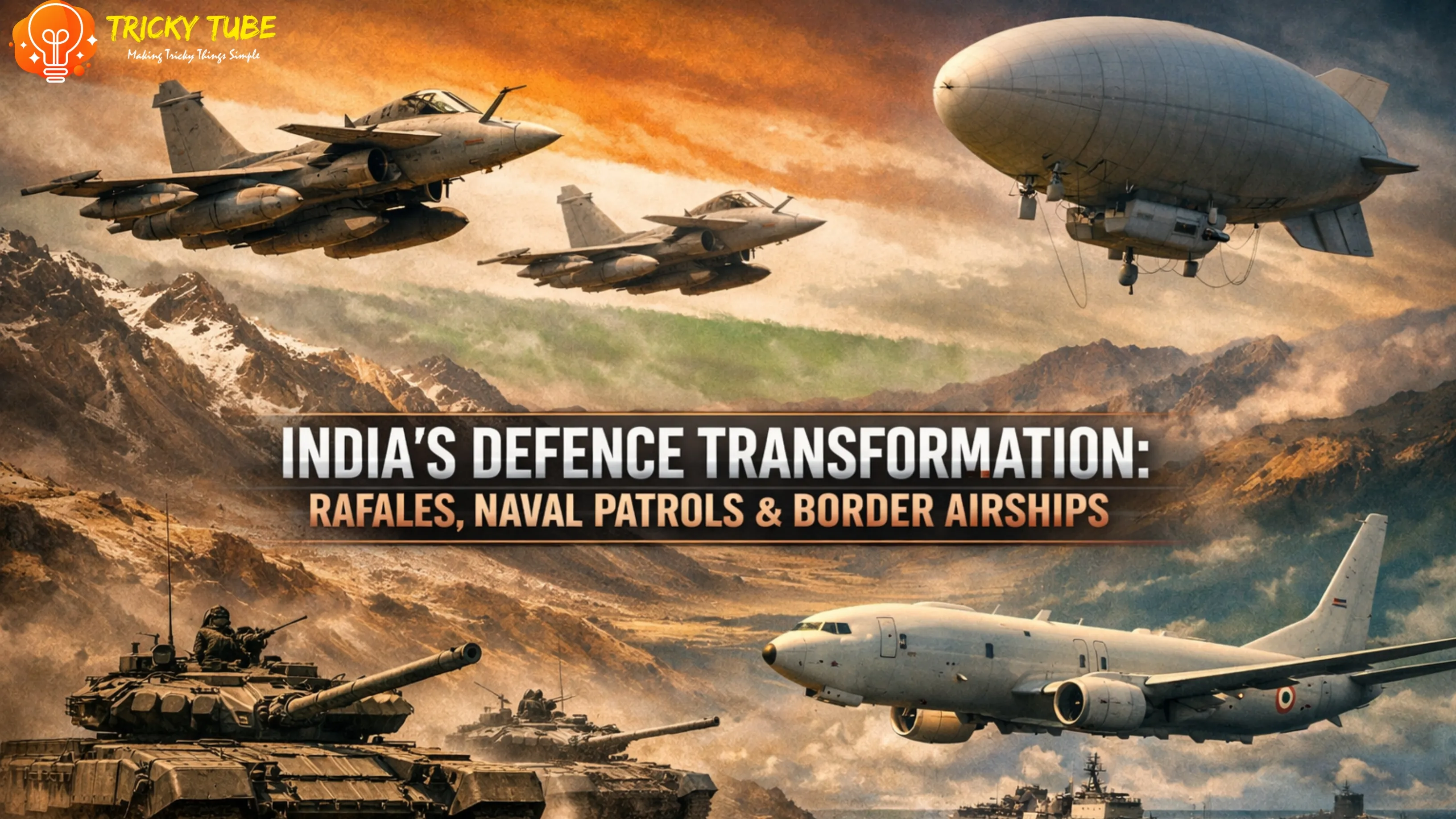 114 Rafales, Border Surveillance Airships & Naval Boost: Is India Preparing for a Two-Front Military Reality?