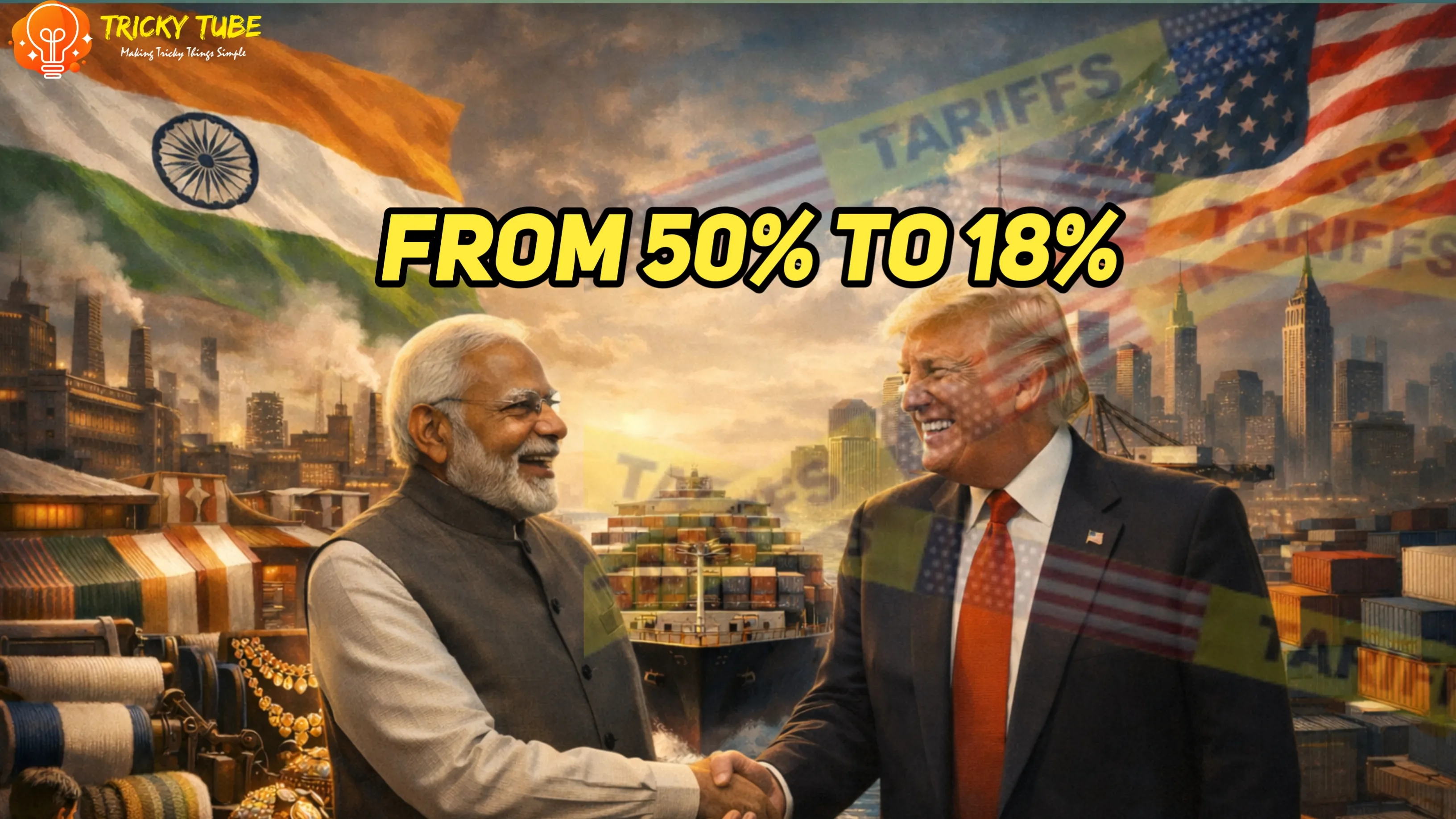Did the US Just Blink First? India's New Trade Deal with US: US cuts tariffs to 18%