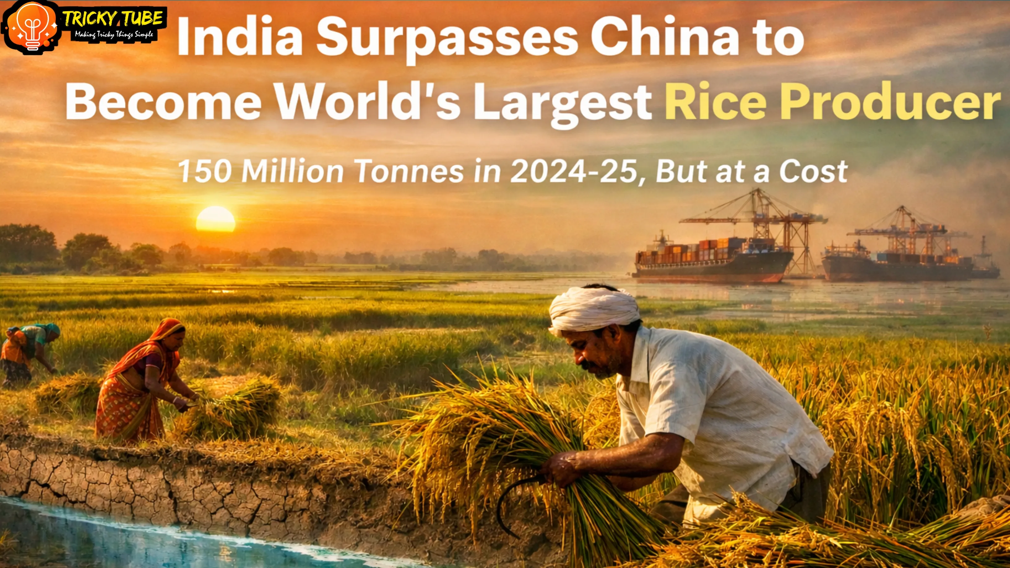 India Surpasses China in Rice Production: A Historic Milestone With Hidden Trade-Offs