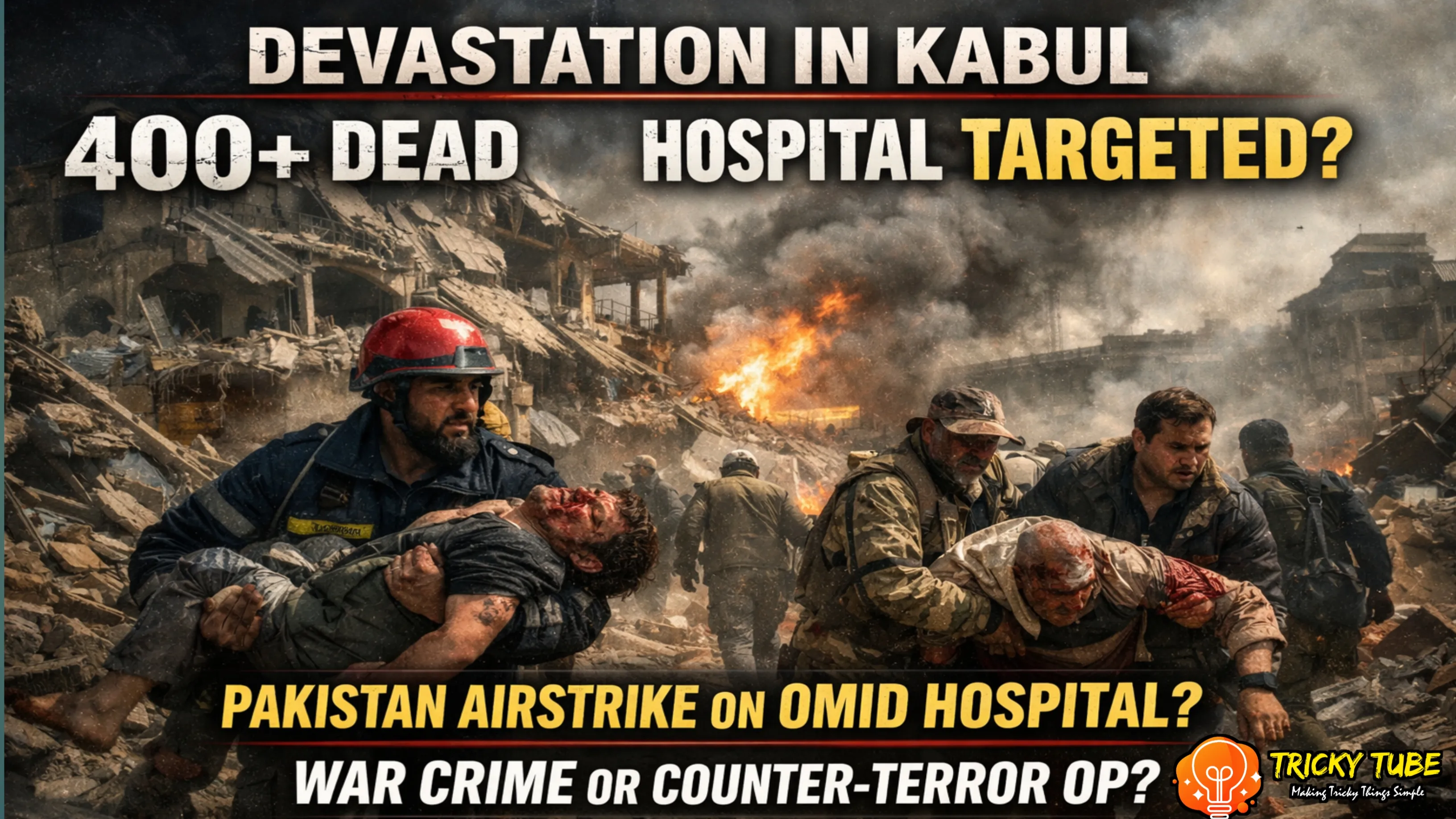 400 Lives Lost in Seconds The Kabul Airstrike That Could Redefine South Asia’s Fragile Peace