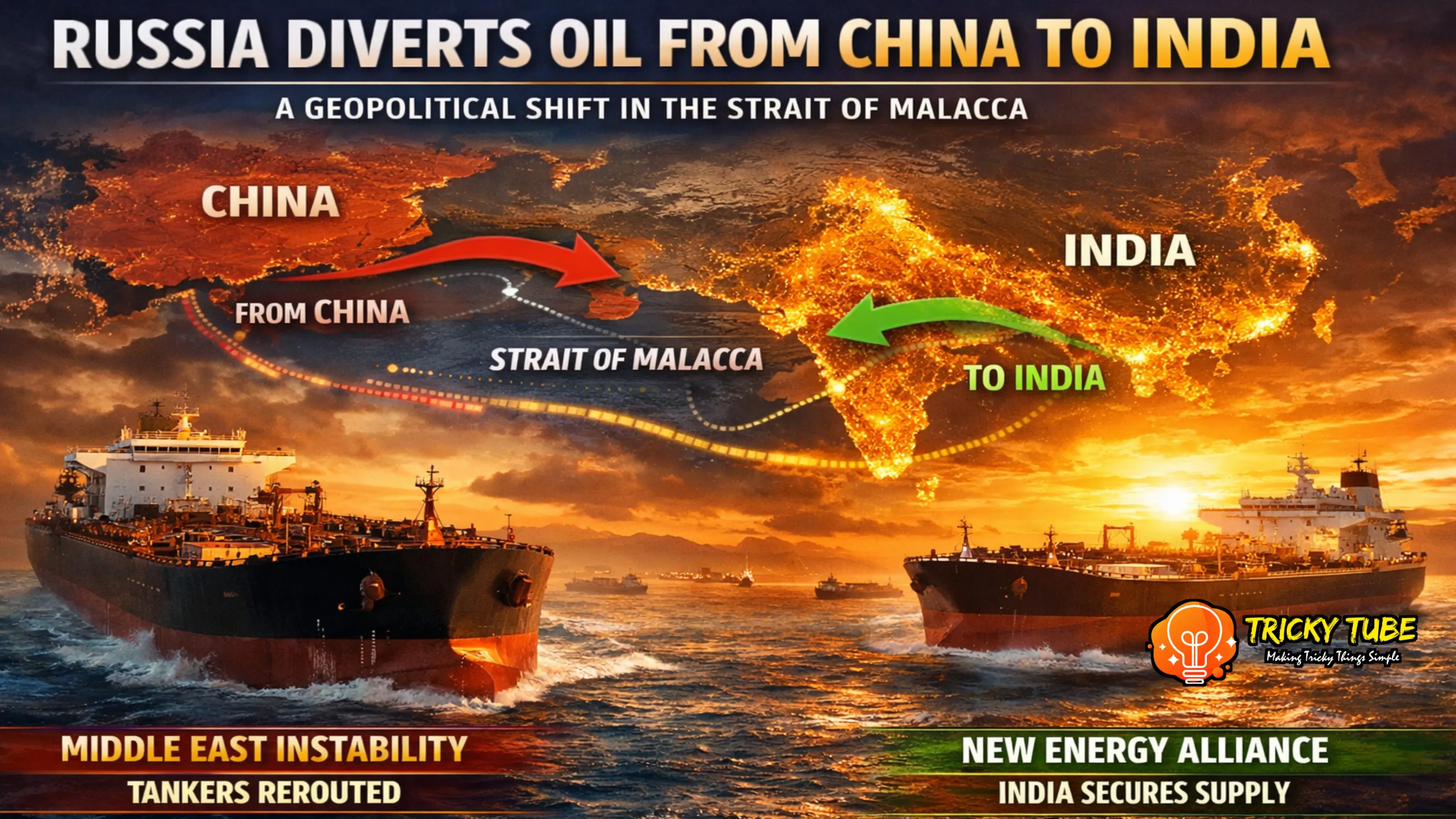 Why Russia Suddenly Diverted Oil to India: A Silent Shift That Could Redefine Global Energy Power